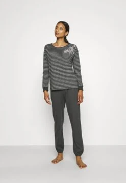 Triumph Nachtwäsche Set - Dark Grey Melange