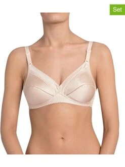 Triumph 2er-Set: Bügellose BH´s "Claudette" In Nude