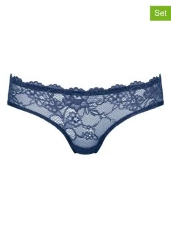 Triumph 2er-Set: Slips "Tempting Lace" In Blau