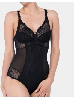Triumph Body "Peony Florale" In Schwarz