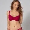 Triumph Bügel-BH "Velvet Rose" In Rot -Triumph Verkäufe 2025 triumph bugel bh velvet rose in rot