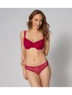 Triumph Bügel-BH "Velvet Rose" In Rot -Triumph Verkäufe 2025 triumph bugel bh velvet rose in rot 3