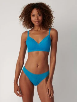 Triumph Bügelloser BH "Fit Smart" In Blau -Triumph Verkäufe 2025 triumph bugelloser bh fit smart in blau 3