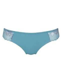 Triumph Slip "Wild Peony Florale" In Hellblau